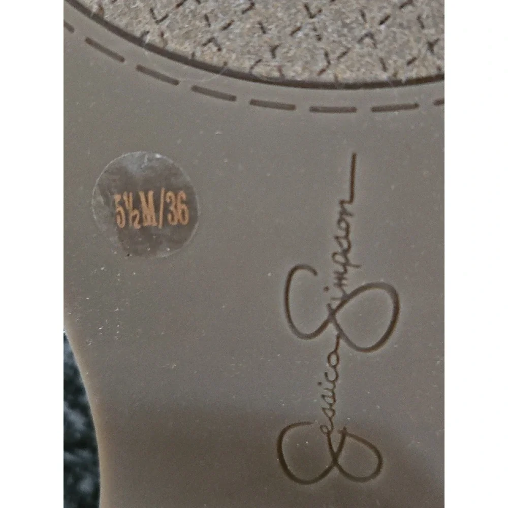Jessica Simpson Women's‎ Resima Platform Sandal Heeled, Natural, 5.5